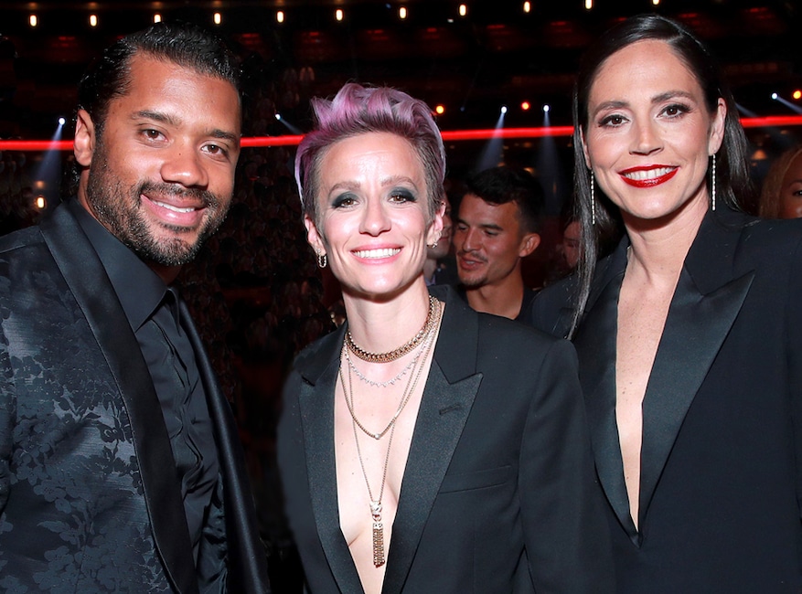 Russell Wilson, Megan Rapinoe, Sue Bird